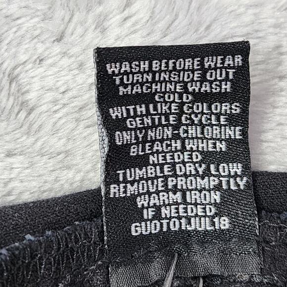 Vanilla Star Dress Womens 5 Juniors Black Corduroy Jumper Overalls Mini Casual - Picture 8 of 9